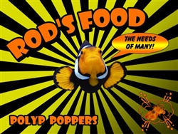 Rod's Food FROZEN Polyp Poppers (Smaller - Yellow Egg) 2oz