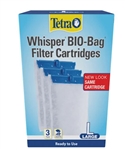 Tetra Whisper Lg 3pk Bio-Bag Filter Cartridge