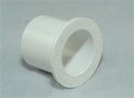 PVC Reducer Bushing 1" x 3/4" - SxS WHITE