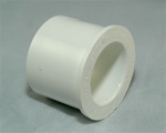 PVC Reducer Bushing 1.5" x 1" - SxS WHITE