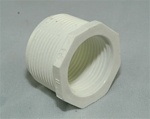 PVC Reducer Bushing 1.5" x 1.25" - TxT WHITE