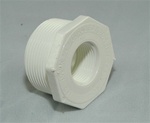 PVC Reducer Bushing 1.5" x 3/4" - TxT WHITE