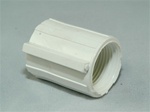 PVC Reducer Coupling 3/4"x1/2" - TxT WHITE