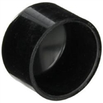 PVC Slip Cap 1 1/2" Black