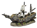 Hikari Resin Ornament - Galleon Shipwreck