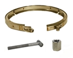 Nu-Clear Stainless Steel Clamp, T Bolt, and Nut Set