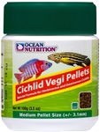 Ocean Nutrition Cichlid Vegi Pellets Medium 100g