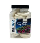 Reefh2o Bulk Frag Disk White 30 Count Jar