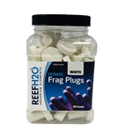 Reefh2o Bulk Frag Plug White 50 Count Jar