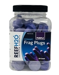 Reefh2o Bulk Frag Plug Purple 50 Count Jar