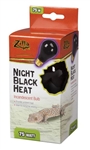 Zilla Night Black Incandescent Bulb 75W