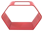 Zoomed Betta Condo Hexagon - RED