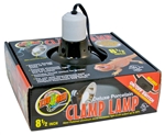 Zoo Med Dlx Porcelain Clamp Lamp (Blk-UL Listed) 8.5"