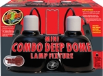 Zoo Med Mini Combo Deep Dome Lamp Fixture