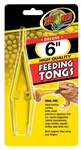 Zoomed Plastic Feeding Tongs 6"