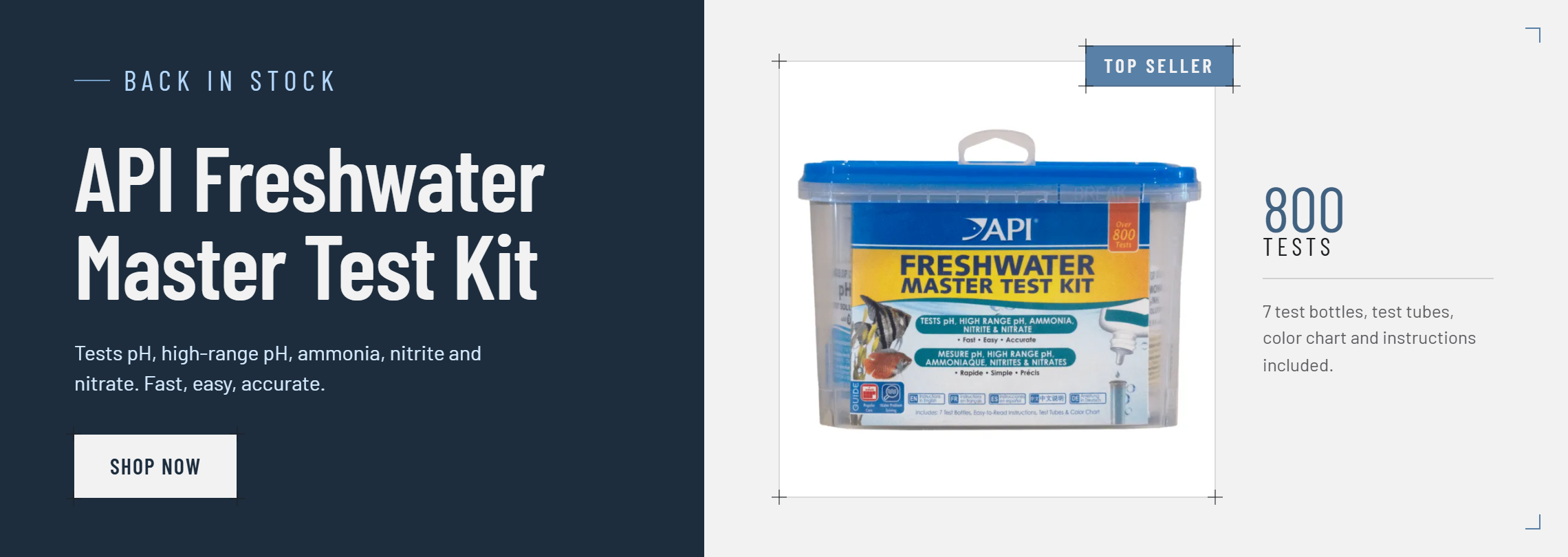 API Freshwater Master